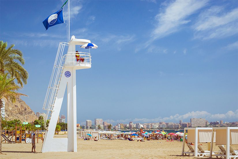 Playa del Postiguet Alicante