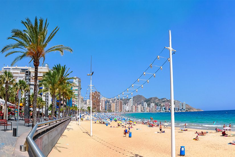 Boulevard von Benidorm