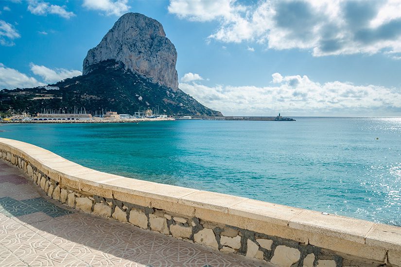 Boulevard in Calpe