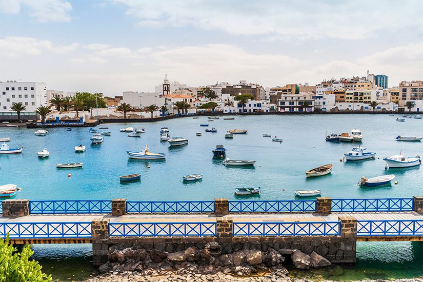 Wasser in der Hauptstadt Arrecife