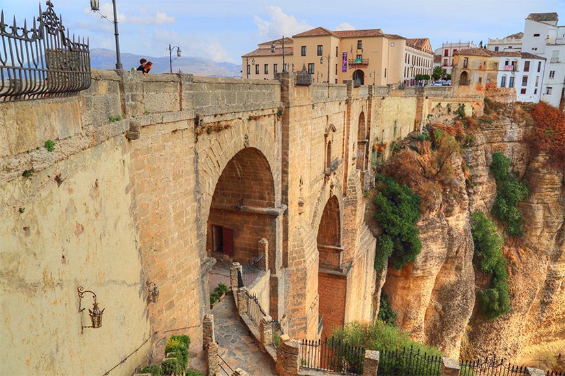 Puente Nuevo Straßenebene Ronda