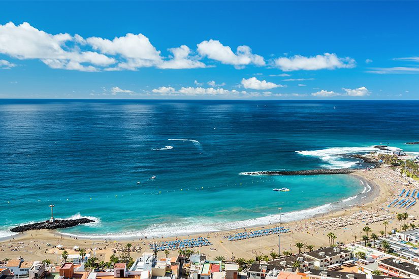 Playa de las Vistas auf Teneriffa