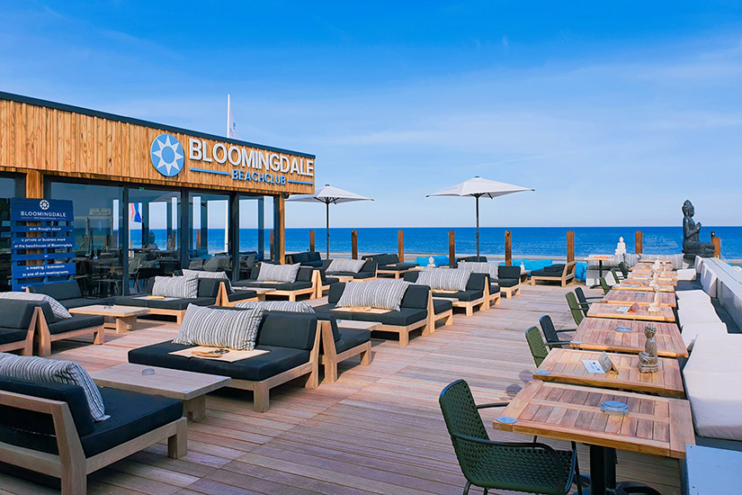 Beachclub bei Bloemendaal aan Zee