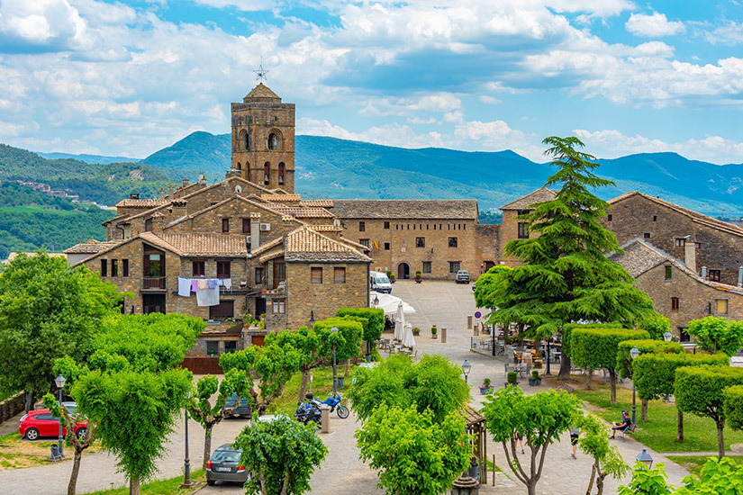 Aínsa, Spanien