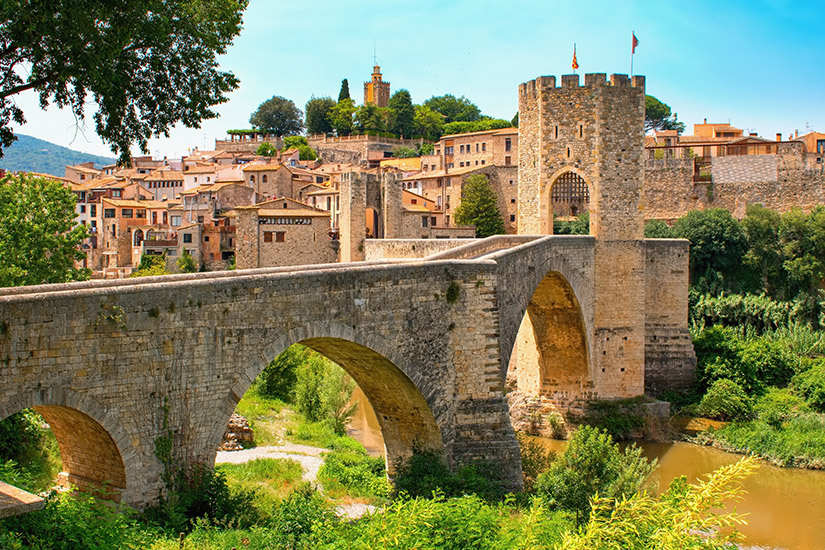 Besalú, Spanien